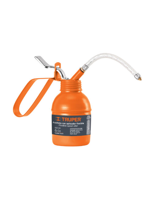 14870 Aceitera de 180 ml (6 oz) con aplicador flexible, Truper