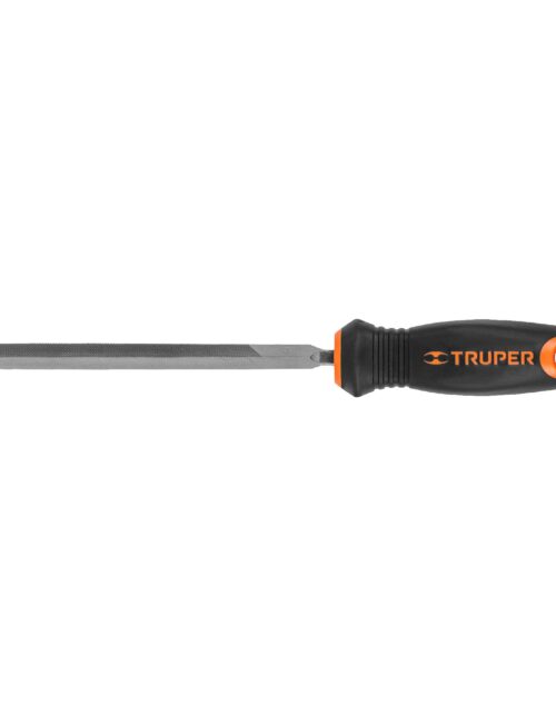 15307 Lima triángulo pesado 6", 34 dpp con mango doble inyección