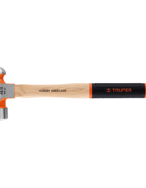 16904 Martillo pulido de bola 32 oz mango hickory, Truper Grip