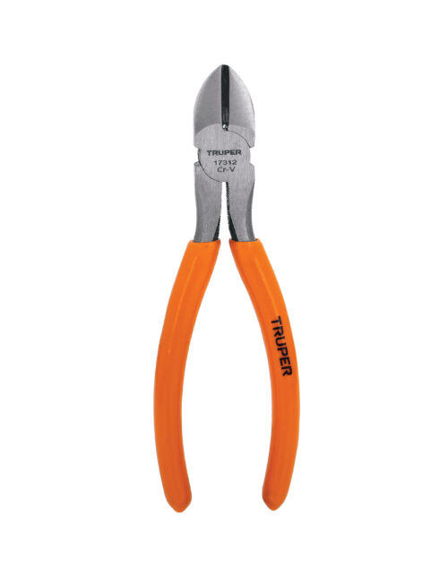 17312 Pinza de corte diagonal 6" mango de PVC, Truper