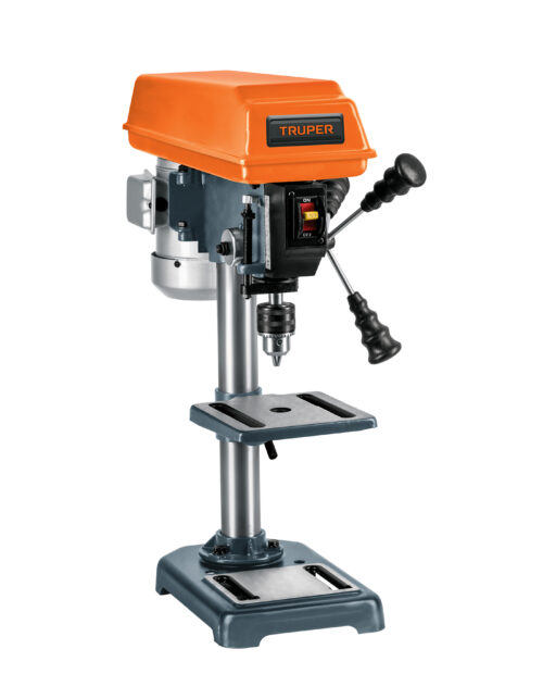 16174 Taladro de piso 8", 1/3 HP (250 W), broquero 1/2", Truper