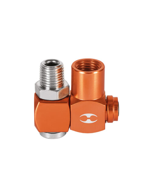 19086 Destorcedor de aluminio, macho-hembra, cuerda 1/4"NPT,TRUPER