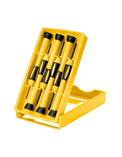 21381 Juego con 6 desarmadores de precisión, Pretul