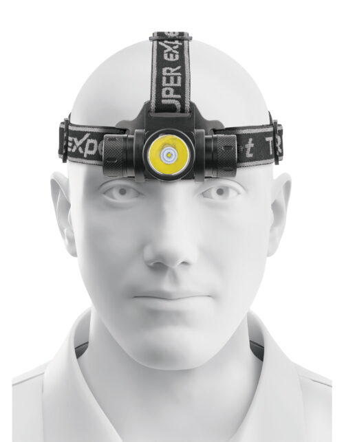 18435 Linterna de minero LED 500 lm, recargable, TRUPER EXPERT